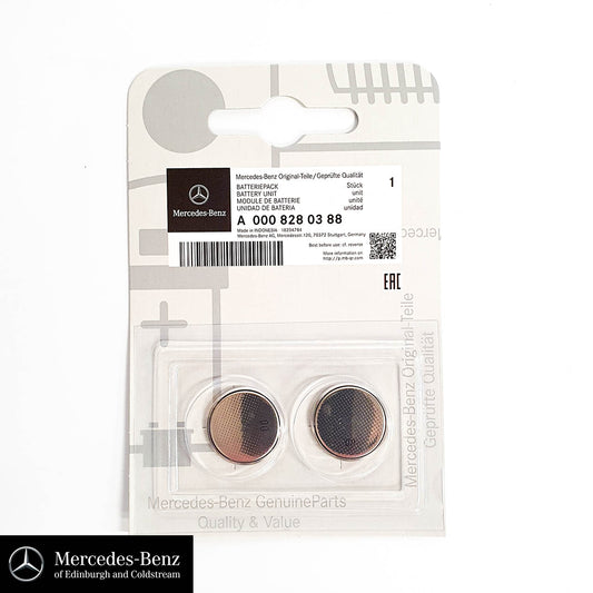 Genuine Mercedes-Benz Key Fob Battery x2