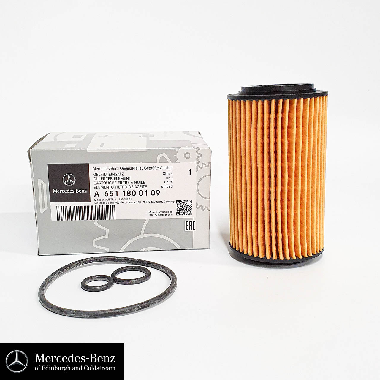 Genuine Mercedes-Benz Oil Filter for OM651 diesel engine