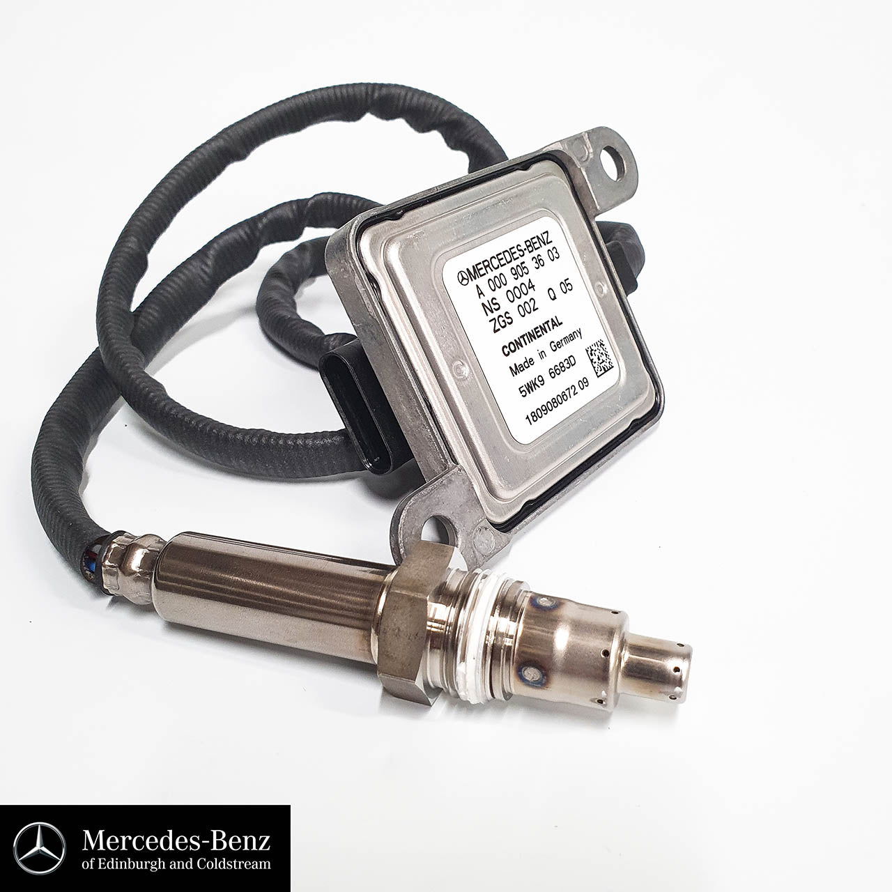Genuine Mercedes-Benz NOx sensor 5WK96683D A0009053603