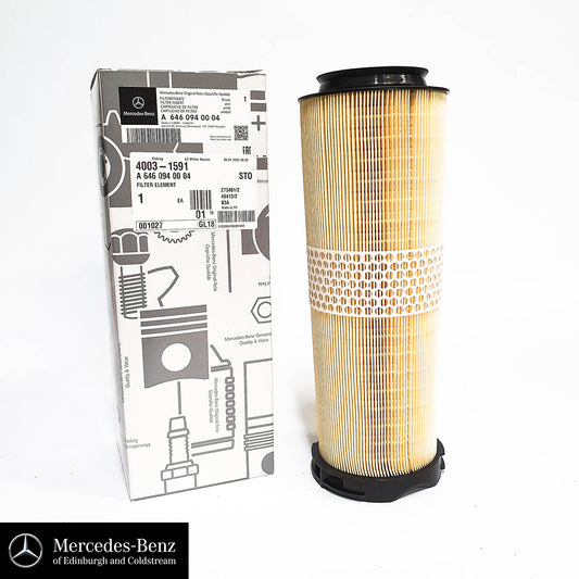 Genuine Mercedes-Benz air filter for diesel OM646 engines