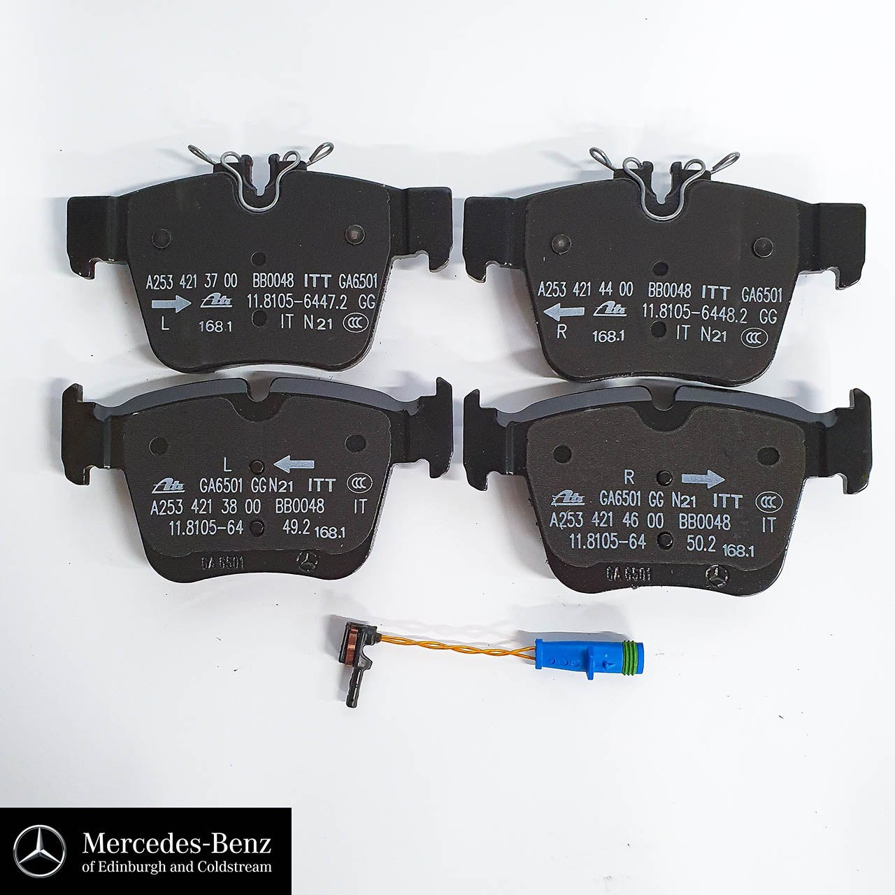 Brake pads for on sale mercedes a class