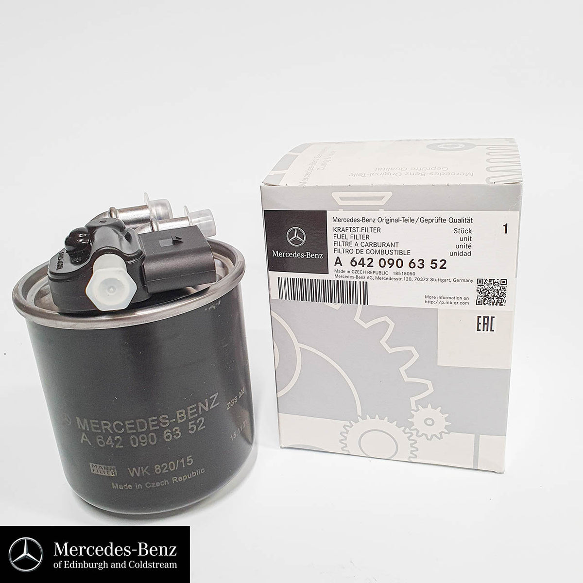 Genuine Mercedes Benz Fuel Filter For OM651 Diesel Engines Mercedes genuine-mercedes-benz-fuel-filter-for-om651-diesel-engines-mercedes