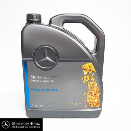 Genuine Mercedes-Benz Engine Oil 229.5 SAE 5w-40