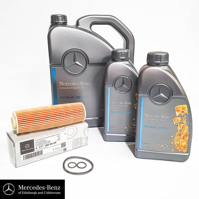 Genuine MercedesBenz service kit petrol engine M271 oil and filter