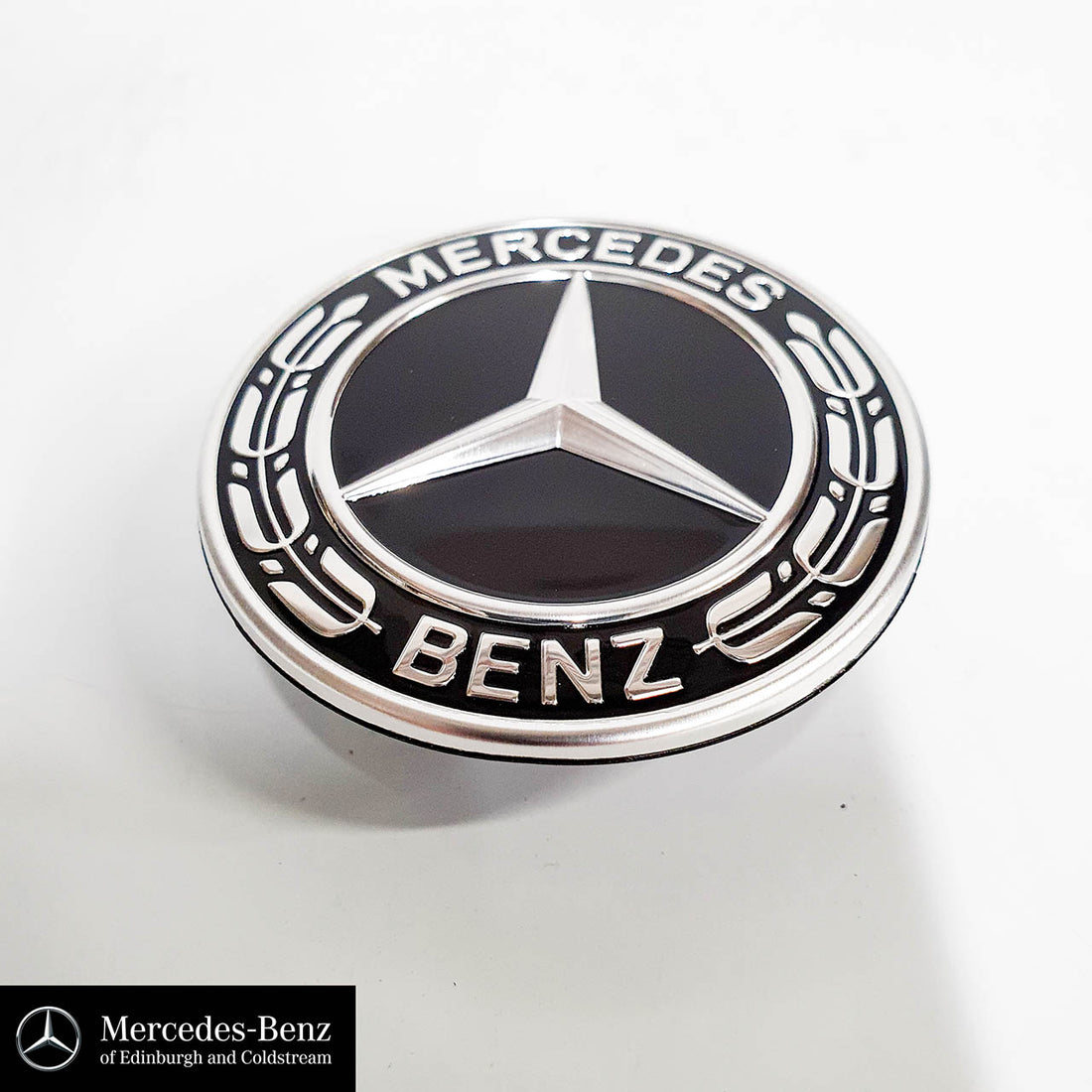 Genuine Mercedes-Benz Bonnet Badge front emblem Star logo BLACK ...