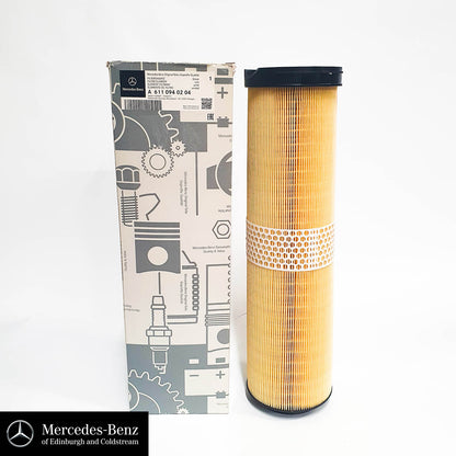 Genuine Mercedes-Benz Air Filter A6110940204 For OM646, OM648 Diesel Engine