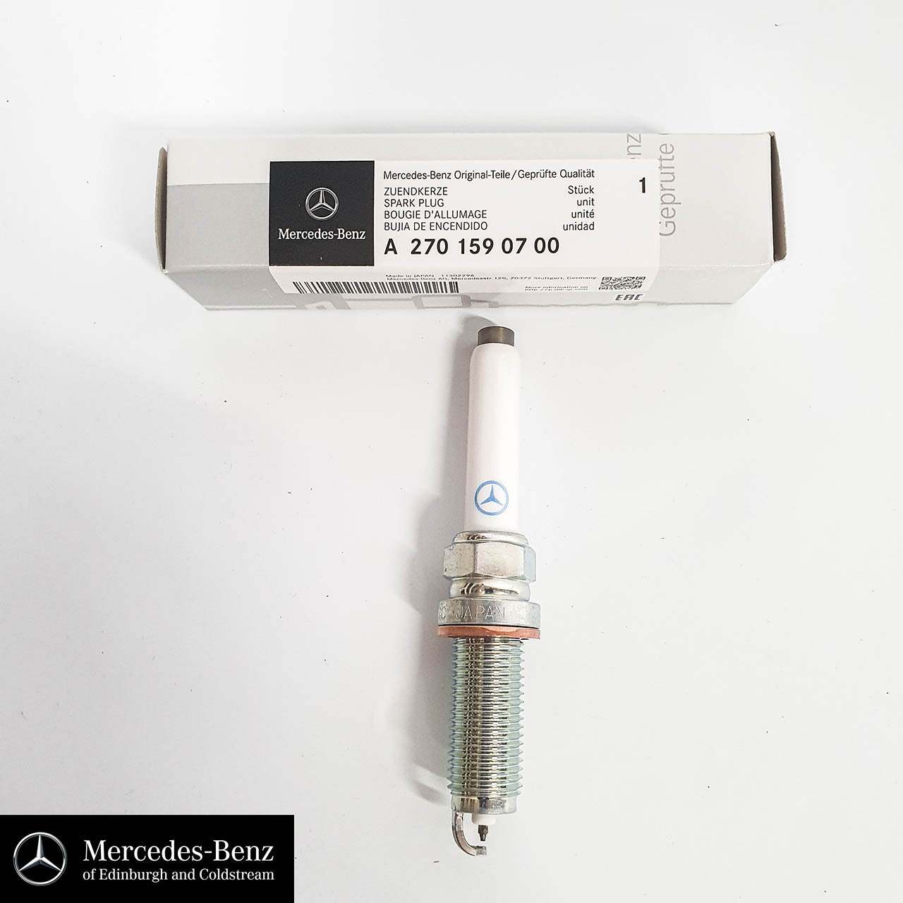 Spark plug for M270 and M274 petrol engine – Mercedes Genuine Parts