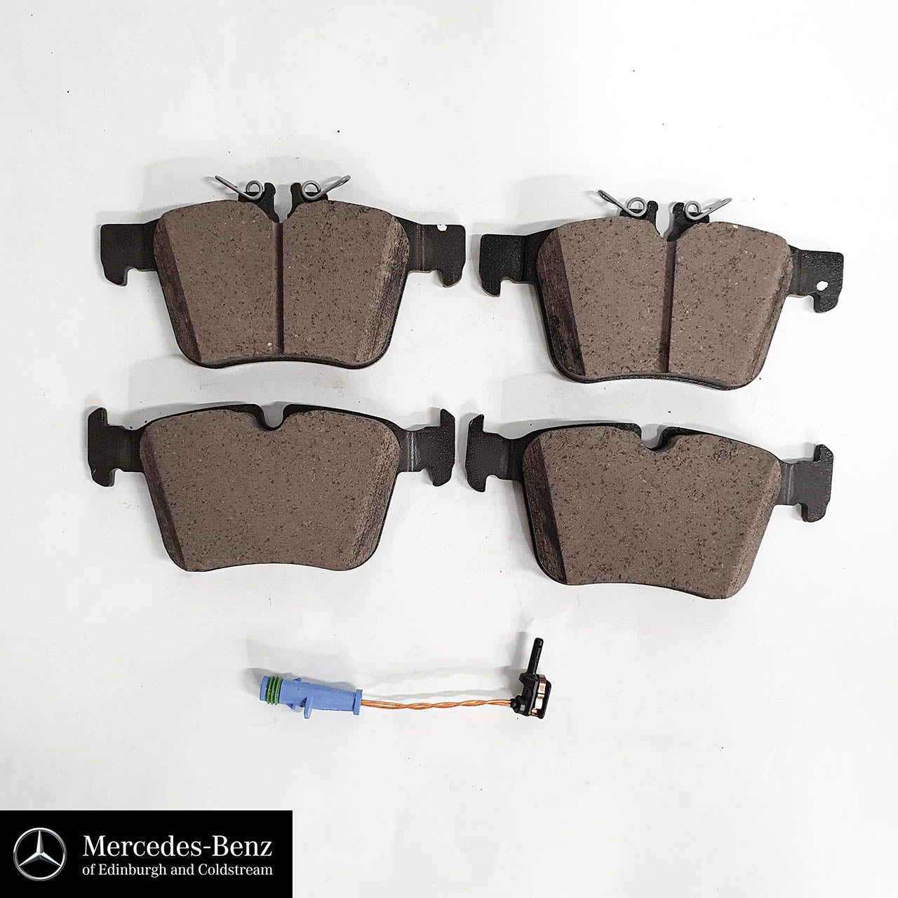 Genuine Mercedes-Benz brake pads & wear sensor - REAR - C Class, GLC