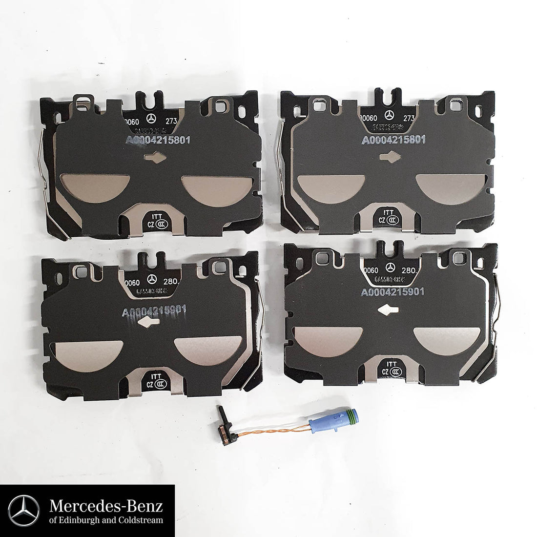 Genuine MercedesBenz brake pads & wear sensor FRONT GLC Mercedes