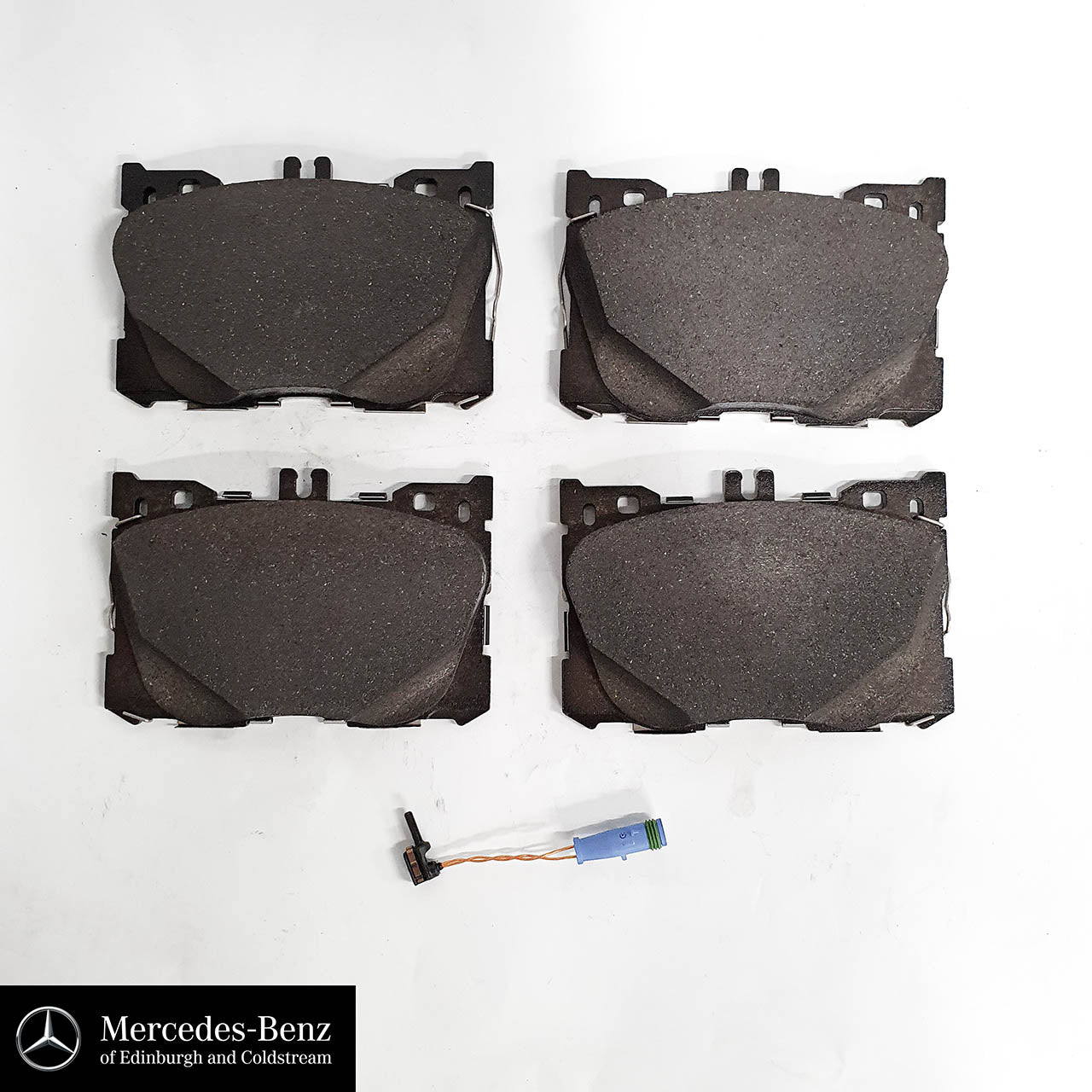 Genuine Mercedes-Benz brake pads & wear sensor - FRONT - GLC