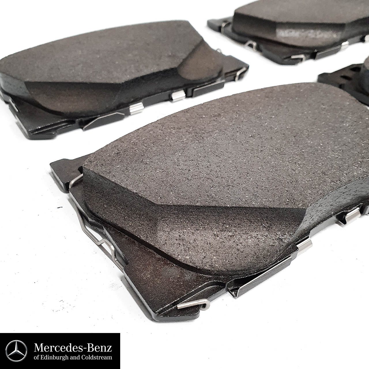 Genuine Mercedes-Benz brake pads & wear sensor - FRONT - GLC