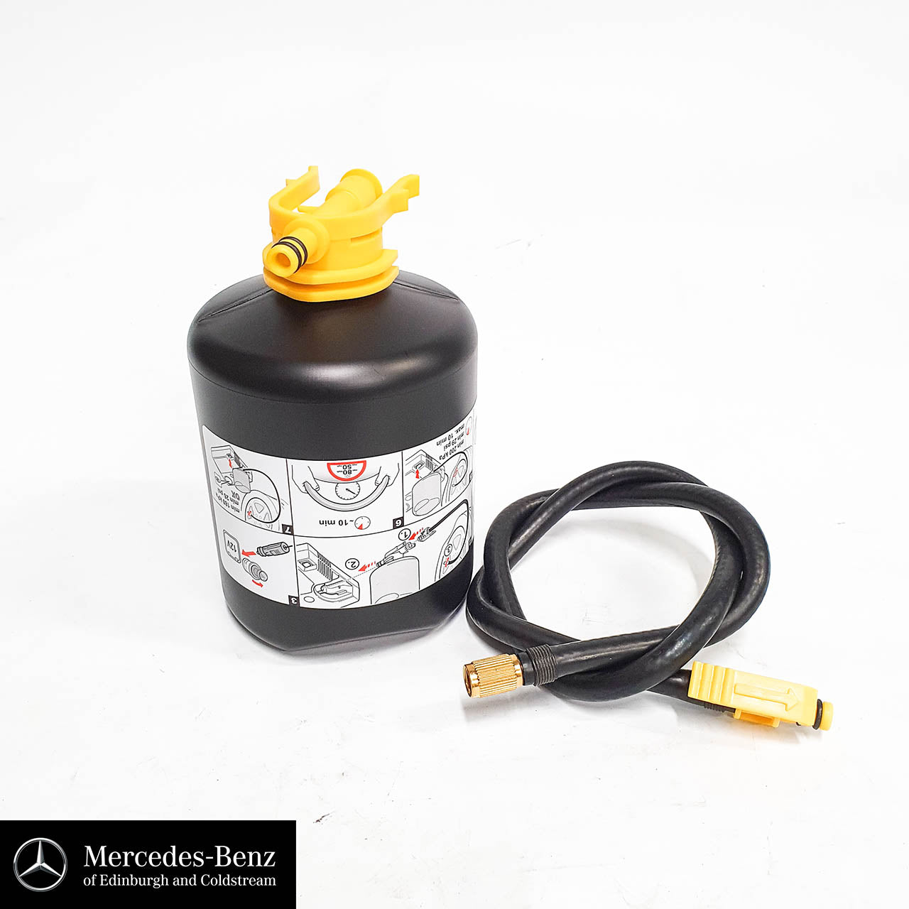 Genuine Mercedes-Benz tyre mobility repair liquid sealant bottle TIREFIT 450ml