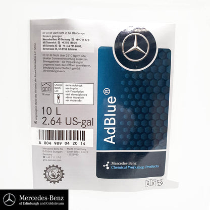 Genuine Mercedes-Benz AdBlue NOx Reducing Agent 10L A000989980911