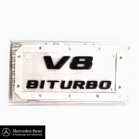V8 Biturbo Black model badge for G63 A4638175000