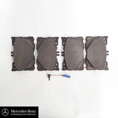 Genuine Mercedes-Benz Brake Pads & Wear Sensors Front For E Class, GLC 250 D 4MATIC