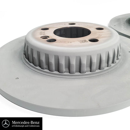 Genuine Mercedes-Benz brake discs set REAR C Class 205
