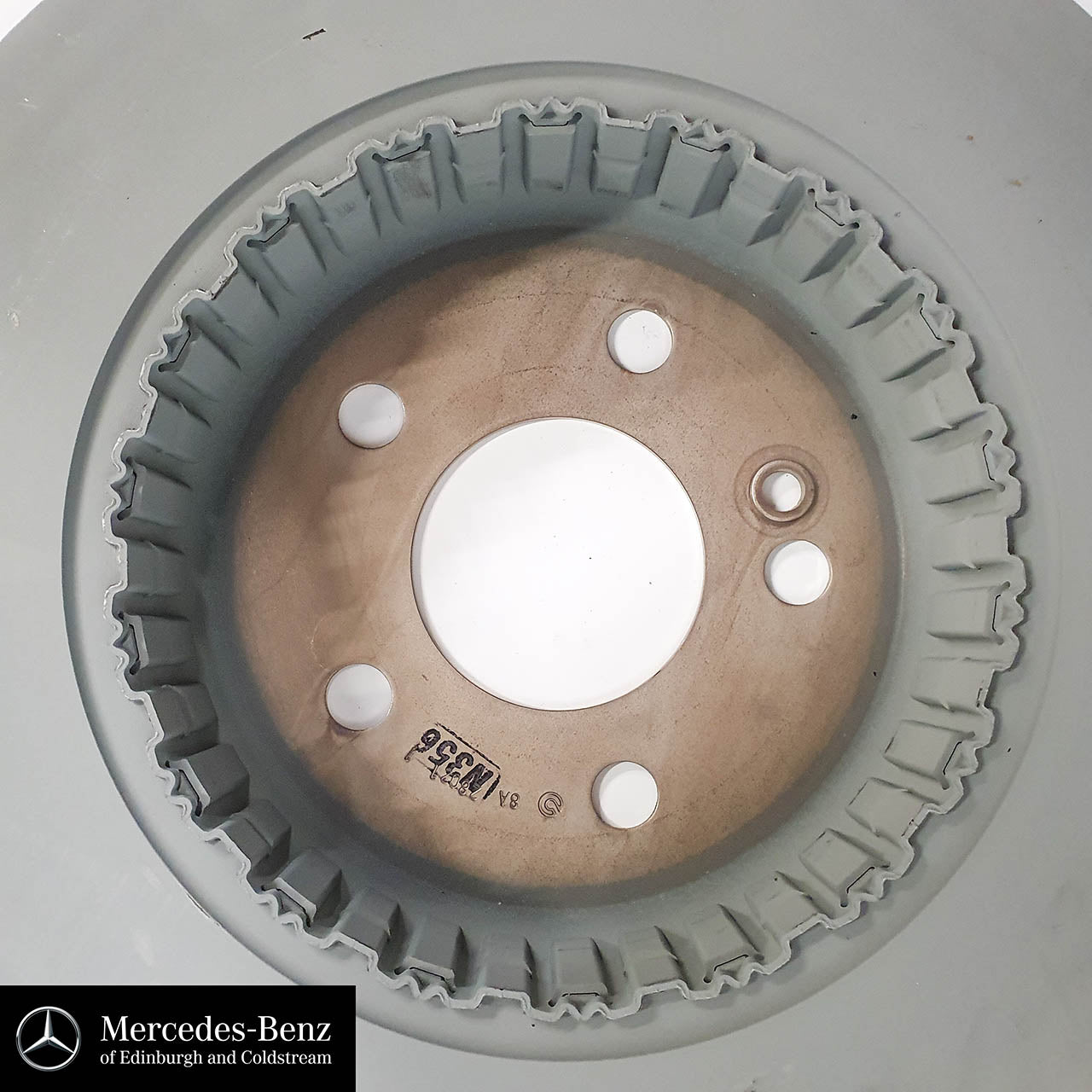 Genuine Mercedes-Benz brake discs set REAR C Class 205