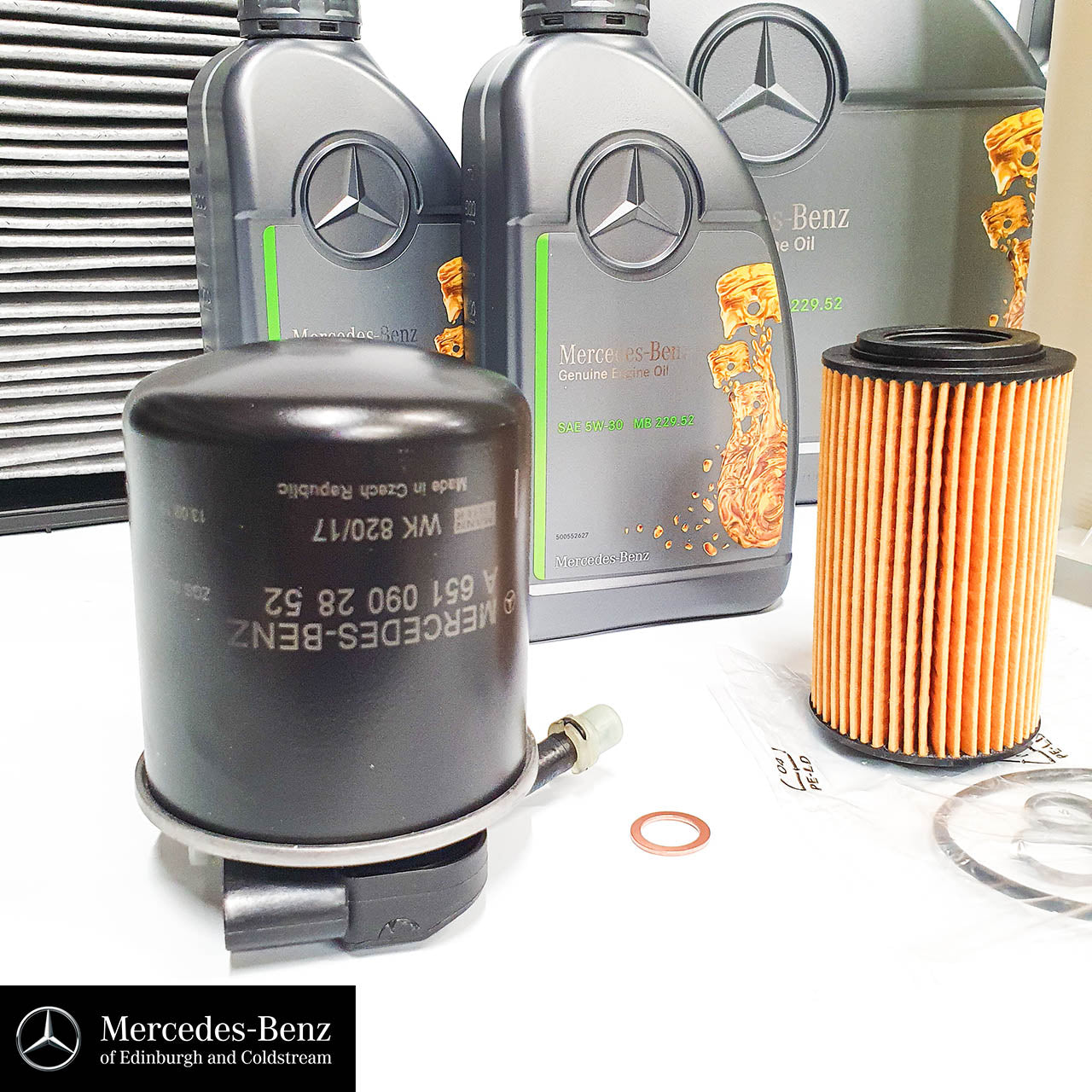 Genuine Mercedes-Benz OM651 Diesel Engine Service Kit