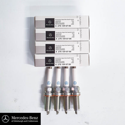 Spark plugs 4x A2701590700
